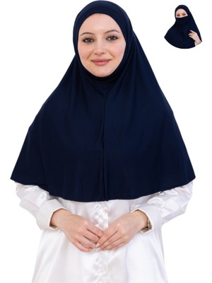 Modish Group Hazır Başörtüsü Pratik Islami Giyim Penye Peçeli Türban Namaz Için Yumuşak Eşarp