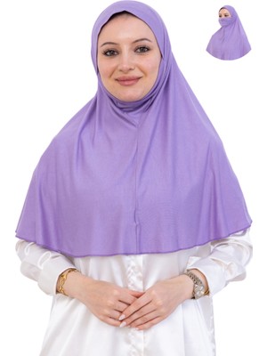 Modish Group Hazır Başörtüsü Pratik Islami Giyim Penye Peçeli Türban Namaz Için Yumuşak Eşarp