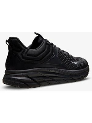 Lescon Majı 4 Easystep Erkek Spor Ayakkabı Siyah Tekstil Malzeme ile Konforlu Tasarım