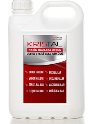 Karpaks Kristal - Narin Halılara Özel Leke Sökücü Toz 5 kg