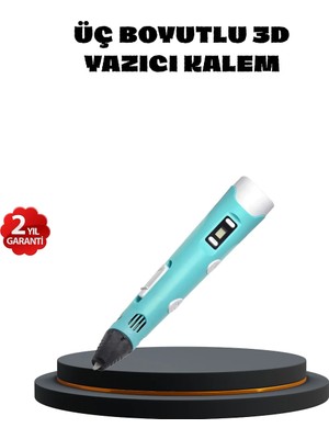 Twin Store 3D Yazıcı Kalem Fdm Teknolojili ve Abs Pla Filament Uyumlu