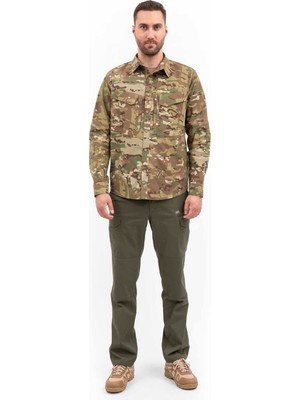 VAV Wear Outdoor Taktik Pamuklu Erkek Gömlek TACTEC01