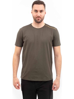 VAV Wear Outdoor T-shirt Günlük Pamuklu Basic Erkek BASETI03