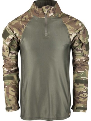 VAV Wear Taktik Kombat Terletmez Fit Kamuflaj Erkek Sweatshirt COMPAT01