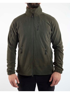 VAV Wear Taktik Outdoor Erkek Petek Polar Sweatshirt Tüylenmez POLTAC04