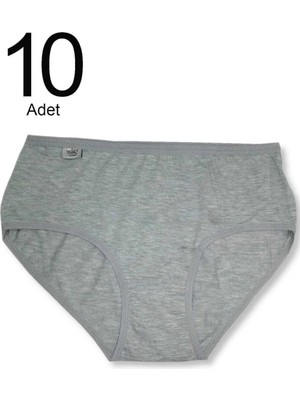 Tutku Kadın Ribana  Bato Külot 10'lu Paket