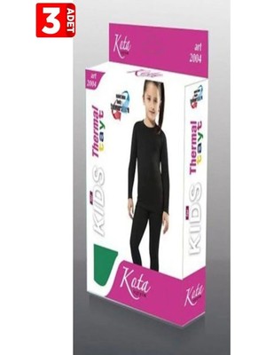 Kota 3'lü Paket  Termal Alt  Içlik