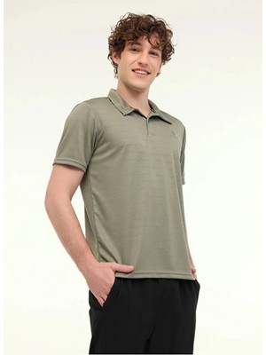 Lumberjack CT461 Yakali Erkek Tshirt - Haki