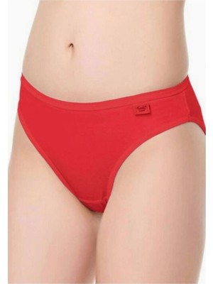 Tutku Kadın Kırmızı Elastan Düz Bikini Külot 12’li Paket Yeni Sezon (1 Adet Ekonomik)