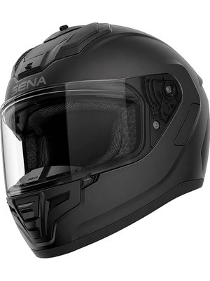 Sena Phantom Interkom Hazırlıklı Motosiklet Kask Mat Siyah