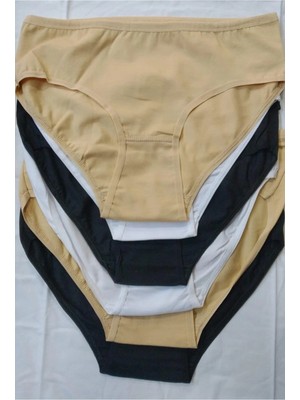 Dondeza 6'lı Paket Kadın Bikini Külot
