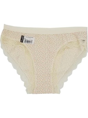 Tutku Kadın Ekru Işıl Bikini Standart Beden 3lü Paket Kf-Işıl-01