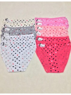 Tutku 12'li Paket Kelebek Kadın Slip Külot