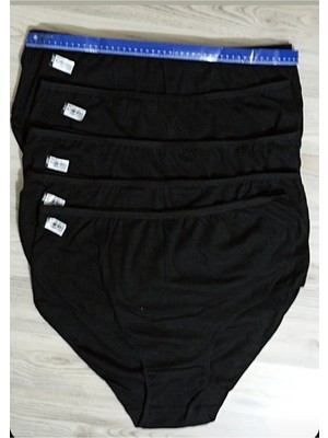 Illusions En Bütük Maxi Battal Beden Bato 10XL Külot Siyah 5li