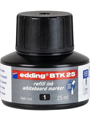 Düzey Edding Beyaz Tahta Kalemi Mürekkebi Btk 25 Siyah