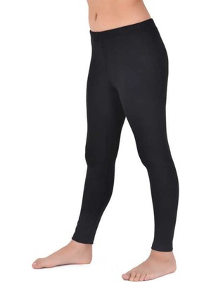 Tutku Termal Unisex Çocuk Taytı Siyah Renk 11 - 13 Yaş İçin Konforlu Kullanım Sunar