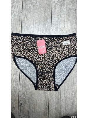 Özten Bambu Leoparlı Bato Külot 3 Lü
