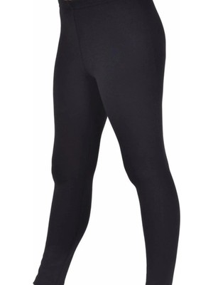 Tutku Kız Çocuk Termal Tayt Siyah %60 Polyester %35 Viscon %5 Elastan Kadın İçlik  0835