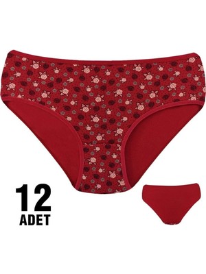 Herrenk Dondeza 301-129 Desenli Bayan Bato 12'li