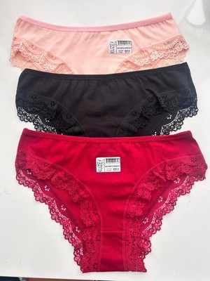 Aves Dantelli Bikini Slip 3lü Külot 3ADET