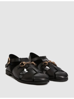 Pierre Cardin Kadın Siyah Sandalet 50323791-VR046
