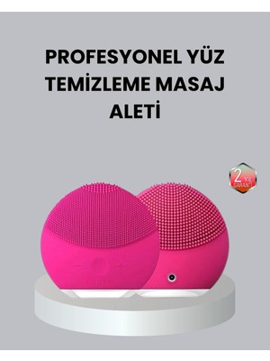 Genel Tedarik 3 Fonksiyonlu Yüz Temizleme ve Masaj Cihazı – Su Geçirmez, Şarjlı, Ölü Deri Temizleyici ve Cilt Yenileyici