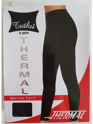 Tutku Hira Kadın Siyah Termal Içlik Tayt
