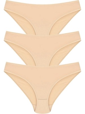 Papatya %100 Pamuk Bikini Model Külot 3'lü Paket