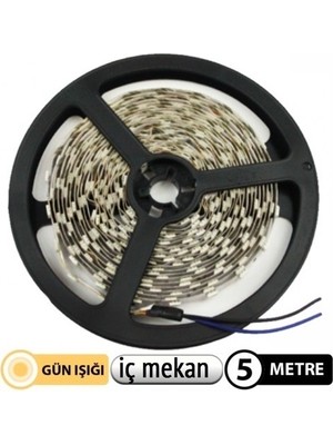 Cata Günışığı İç Mekan Şerit LED 5 mt 12 Volt 3200 Kelvin Renk Sıcaklığı Özellikli Aydınlatma CT-4481