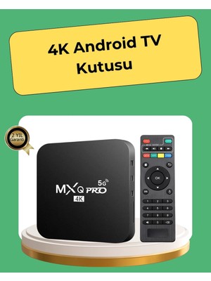 Genel Tedarik 4K Ultra Hd Tv Box – 2gb Ram, 16GB Hafıza, Android Akıllı Medya Oynatıcı