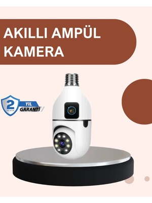 Genel Tedarik 2’si 1 Arada Güvenlik Kamerası ve Sel Işığı – Kablosuz Akıllı Kamera