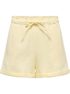 Only Onlthyra Short Strıng Shorts Cs Wvn Kadın Sarı Şort - 15373387