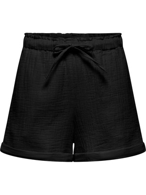 Only Onlthyra Short Strıng Shorts Cs Wvn Kadın Siyah Şort - 15373387