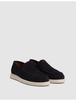 Pierre Cardin Erkek Lacivert Süet Loafer Ayakkabı 50323962-VR033