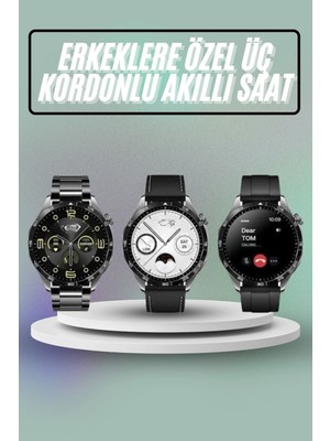 Astraltech Akıllı Saat Ios ve Android Tüm Telefonlara Uyumlu Çok Fonksiyonlu Amoled Ekran