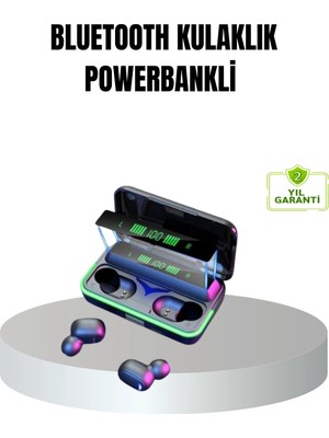 Genel Tedarik E10 Powerbank Bluetooth Kulaklık – Düşük Gecikmeli Oyun ve Müzik Deneyimi