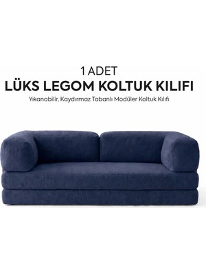 Homedius Lüks Legom Buklet Yataklı Koltuk Kılıfı 100X200 Kaydırmaz Tabanlı (SADECE KILIF GÖNDERİLECEKTİR KOLTUK FİYATI DEĞİLDİR)