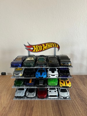 Hot Wheels Uyumlu 20 Araçlık Oyuncak Araba Standı (1/64)