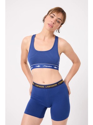 Athleshorts™ Yüksek Bel Kadın Uzun Boxer Şort