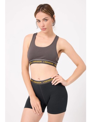 Athleshorts™ Yüksek Bel Kadın Uzun Boxer Şort