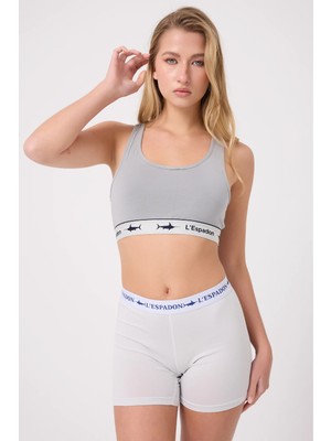 Athleshorts™ Yüksek Bel Kadın Uzun Boxer Şort