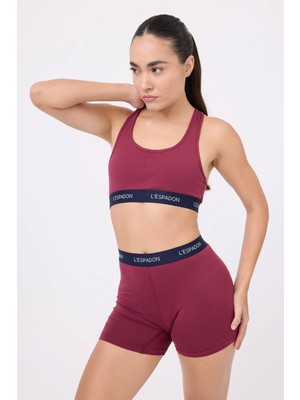 Athleshorts™ Yüksek Bel Kadın Uzun Boxer Şort