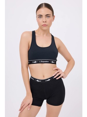 L'espadon ATHLESHORTS™ Esnek Belli Kadın Uzun Boxer Şort