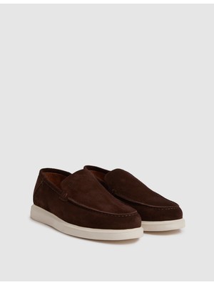 Pierre Cardin Erkek Kahverengi Süet Loafer Ayakkabı 50323962-VR029