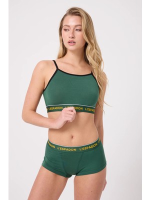 Athleshorts™ Yüksek Bel Kısa Boxer Şort