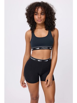 L'espadon ATHLESHORTS™ Esnek Belli Kadın Uzun Boxer Şort