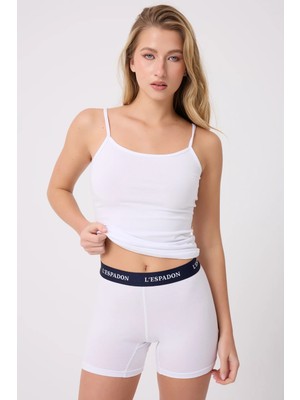 L'espadon Cotton Armour™ Nefes Alabilir Esnek Yumuşak Örme Pamuk Premium Kadın Uzun Şort
