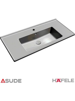 Hafele Leonıs 100 Lavabo,parlak BEYAZ,1000X465