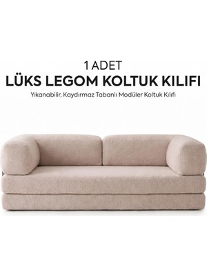 Homedius Lüks Legom Buklet Yataklı Koltuk Kılıfı 100X200 Kaydırmaz Tabanlı (SADECE KILIF GÖNDERİLECEKTİR KOLTUK FİYATI DEĞİLDİR)