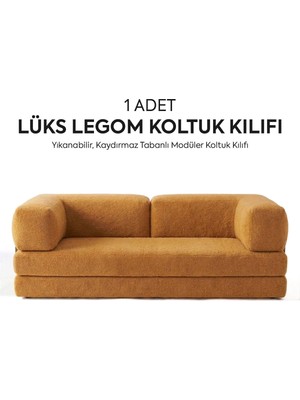 Homedius Lüks Legom Buklet Yataklı Koltuk Kılıfı 100X200 Kaydırmaz Tabanlı (SADECE KILIF GÖNDERİLECEKTİR KOLTUK FİYATI DEĞİLDİR)
